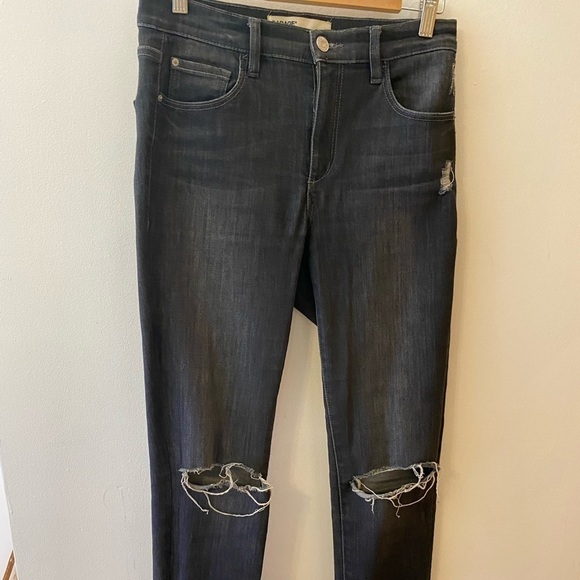 Garage Size 5 Super High Jegging Faded Black Skinny - Picture 10 of 13